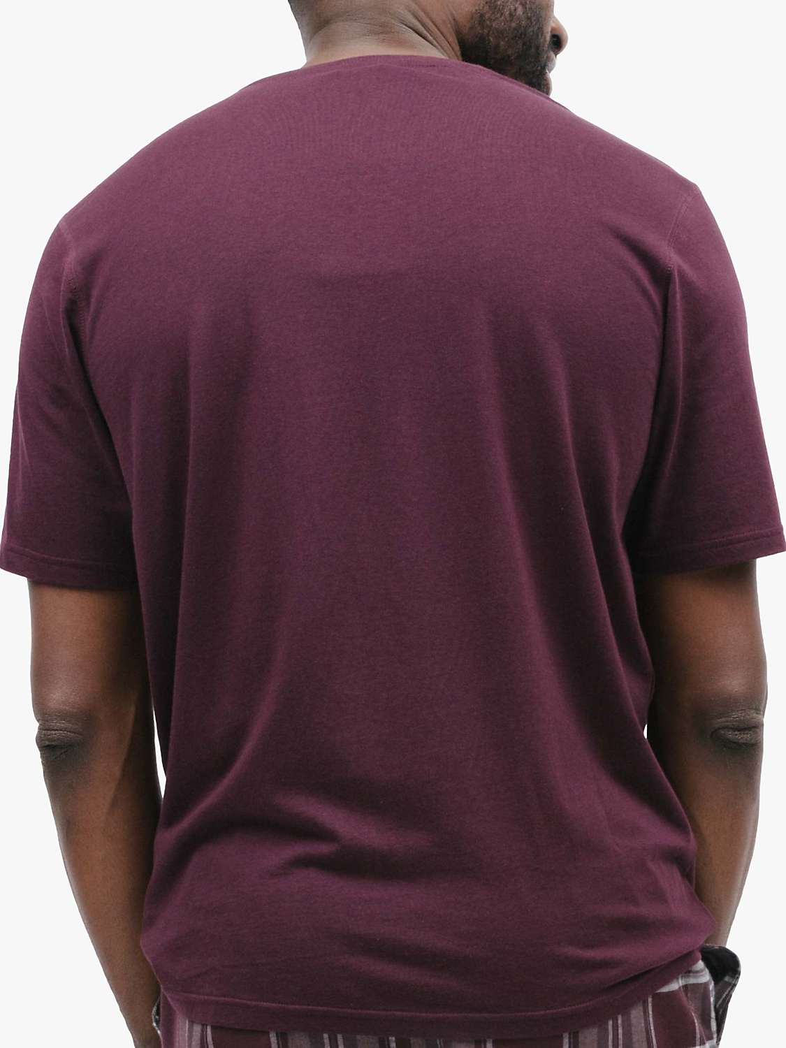 Buy Cyberjammies Spencer Short Sleeve Jersey T-Shirt, Burgundy Online at johnlewis.com