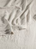 Bedfolk 100% Linen Flat Sheets, Clay