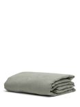 Bedfolk 100% Linen Flat Sheets, Moss
