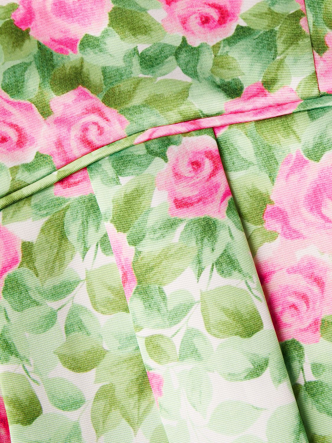 Buy Monsoon Botanical Print Rose Duchess Dress, Ivory Online at johnlewis.com