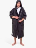 Red Pro Change Waterproof Short Sleeve Robe Jacket, Stealth Black