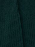 John Lewis Cashmere Rich Bed Socks, Forest Green