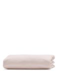 Bedfolk Relaxed Cotton Deep Fitted Sheets, Rose