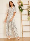 Yumi Botanical Maxi Dress, White