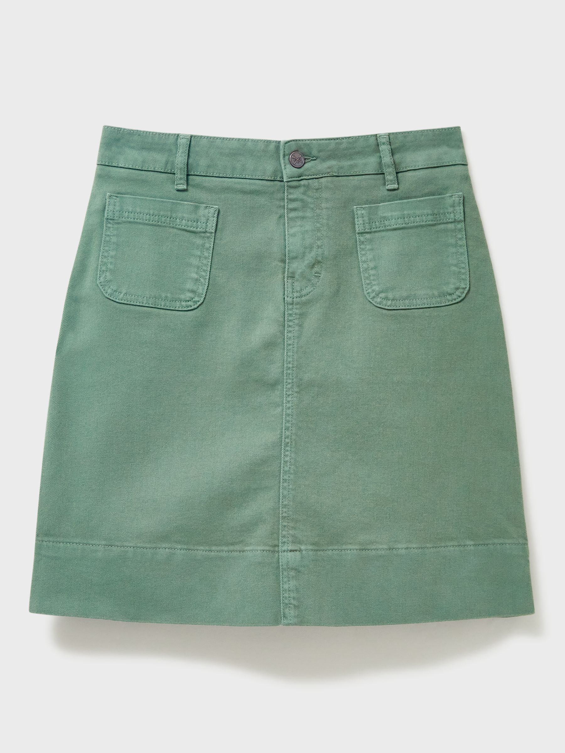 Buy Crew Clothing Analee Twill Skirt Online at johnlewis.com