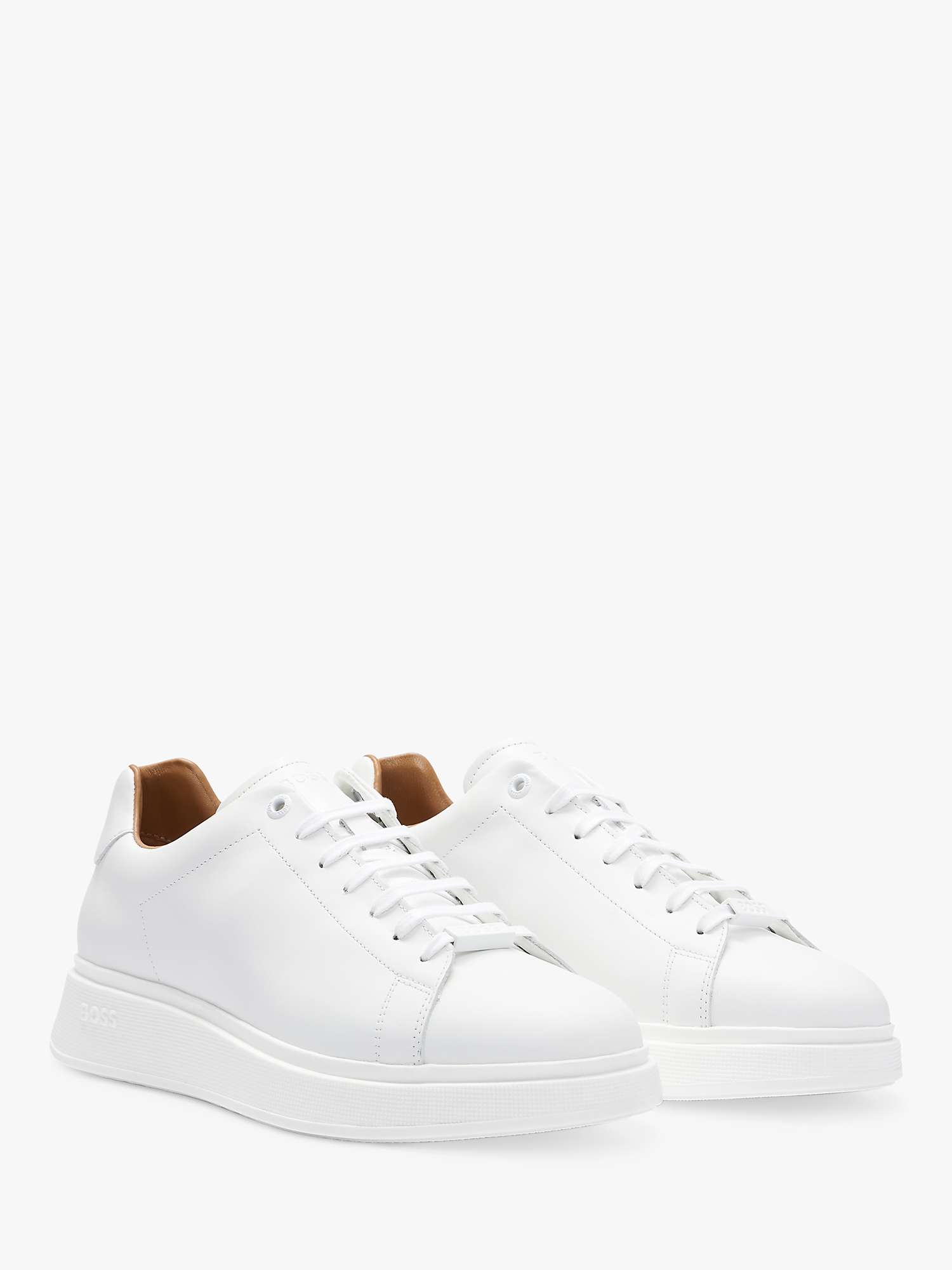 Buy HUGO BOSS Bulton 001 Lace Up Trainers Online at johnlewis.com
