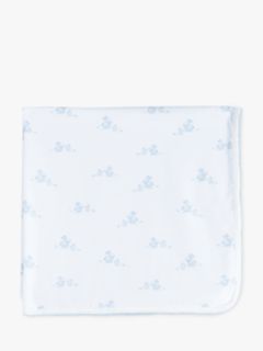Trotters Baby Lapinou Bunny Blanket, Pale Blue Bunny, One Size