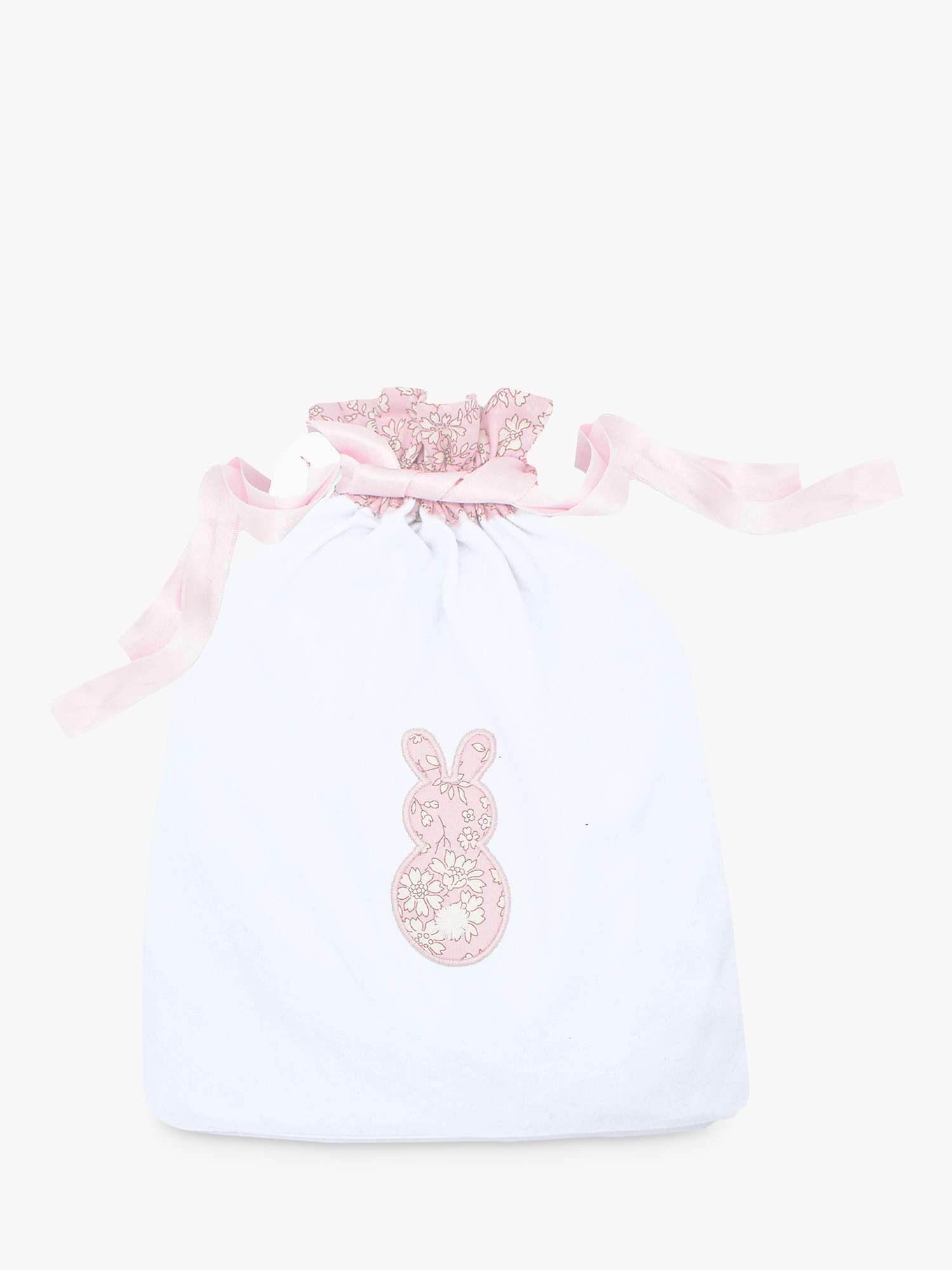 Buy Trotters Baby Capel Flopsy All-in-One and Gift Bag Set, White/Pink Online at johnlewis.com