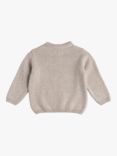 Trotters Baby Thomas Train Cashmere Blend Jumper, Oatmeal