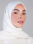 Aab Organic Cotton Hijab, White