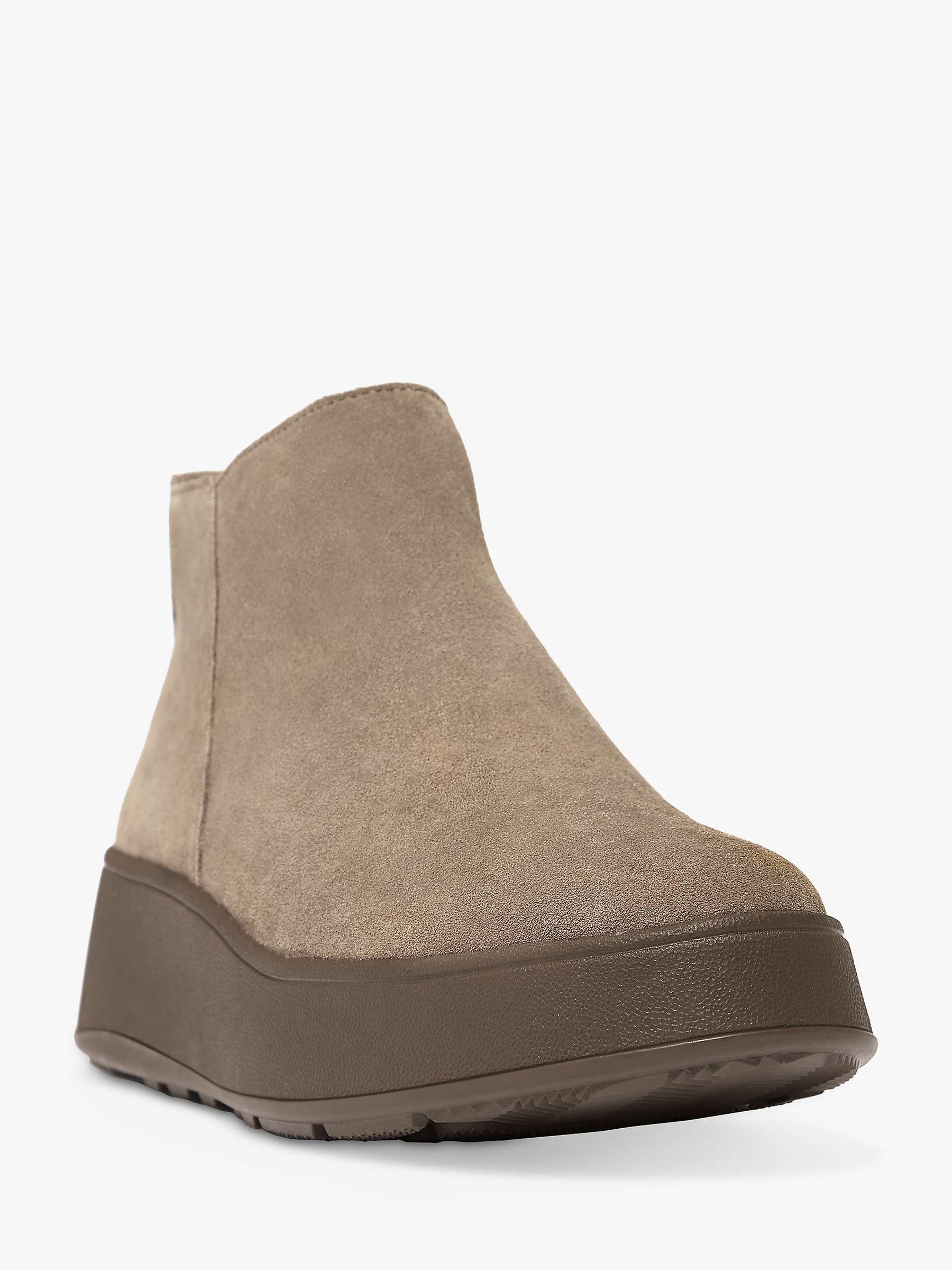 Buy FitFlop Suede Flatform Ankle Boots Online at johnlewis.com