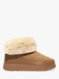 FitFlop Sheepskin Ankle Boots, Desert Tan/Cream