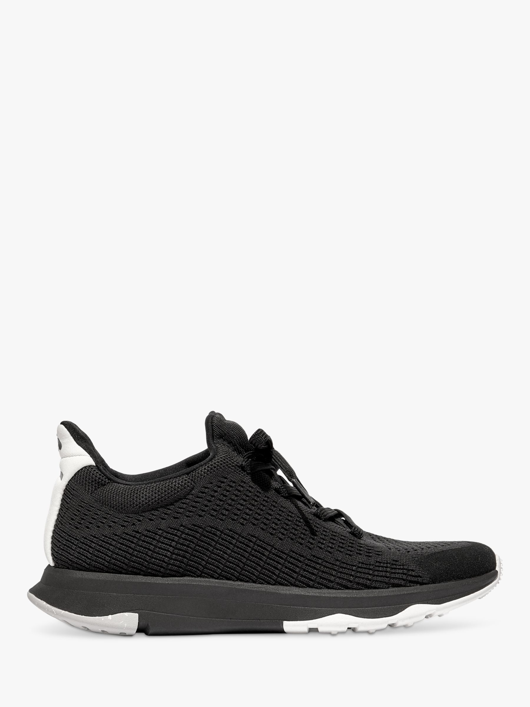 FitFlop Vitamin FFX E01 Lace Up Trainers, Black at John Lewis & Partners