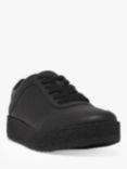 FitFlop Rally Crepe Leather Trainers, All Black