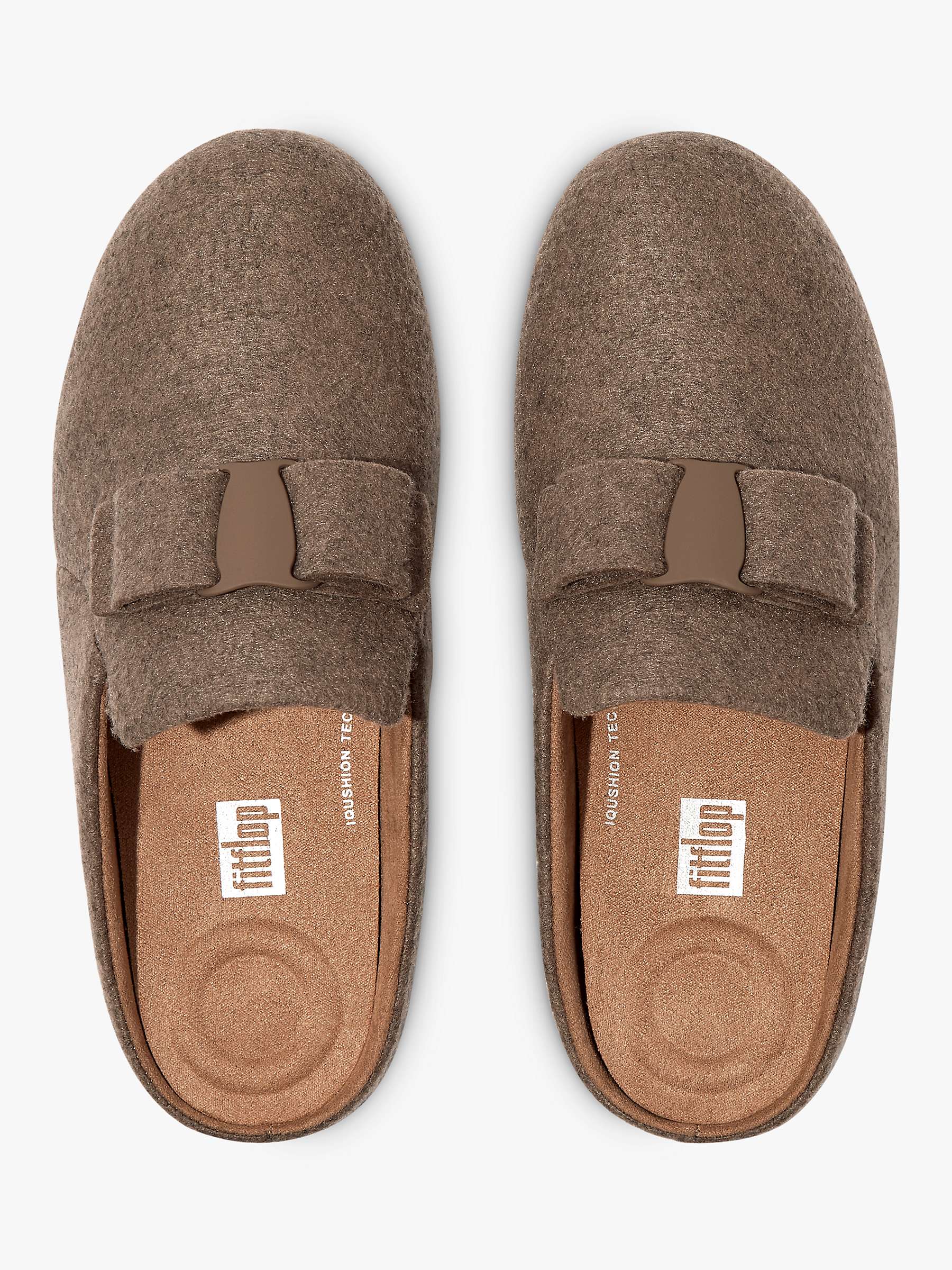 Buy FitFlop Bow Mule Slippers Online at johnlewis.com