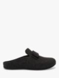 FitFlop Bow Mule Slippers, All Black