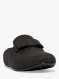 FitFlop Bow Mule Slippers, All Black