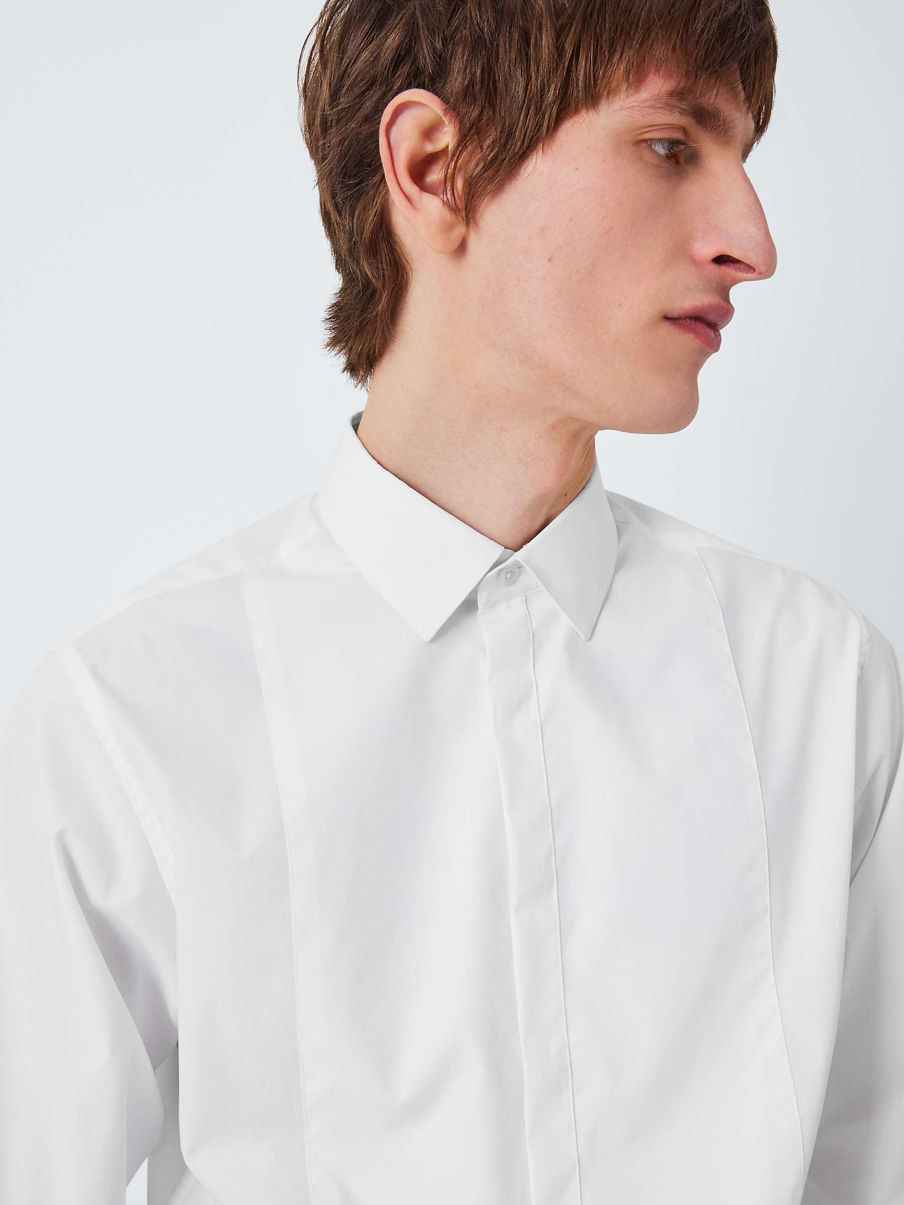 Buy Kin Poplin Dinner Shirt, White Online at johnlewis.com