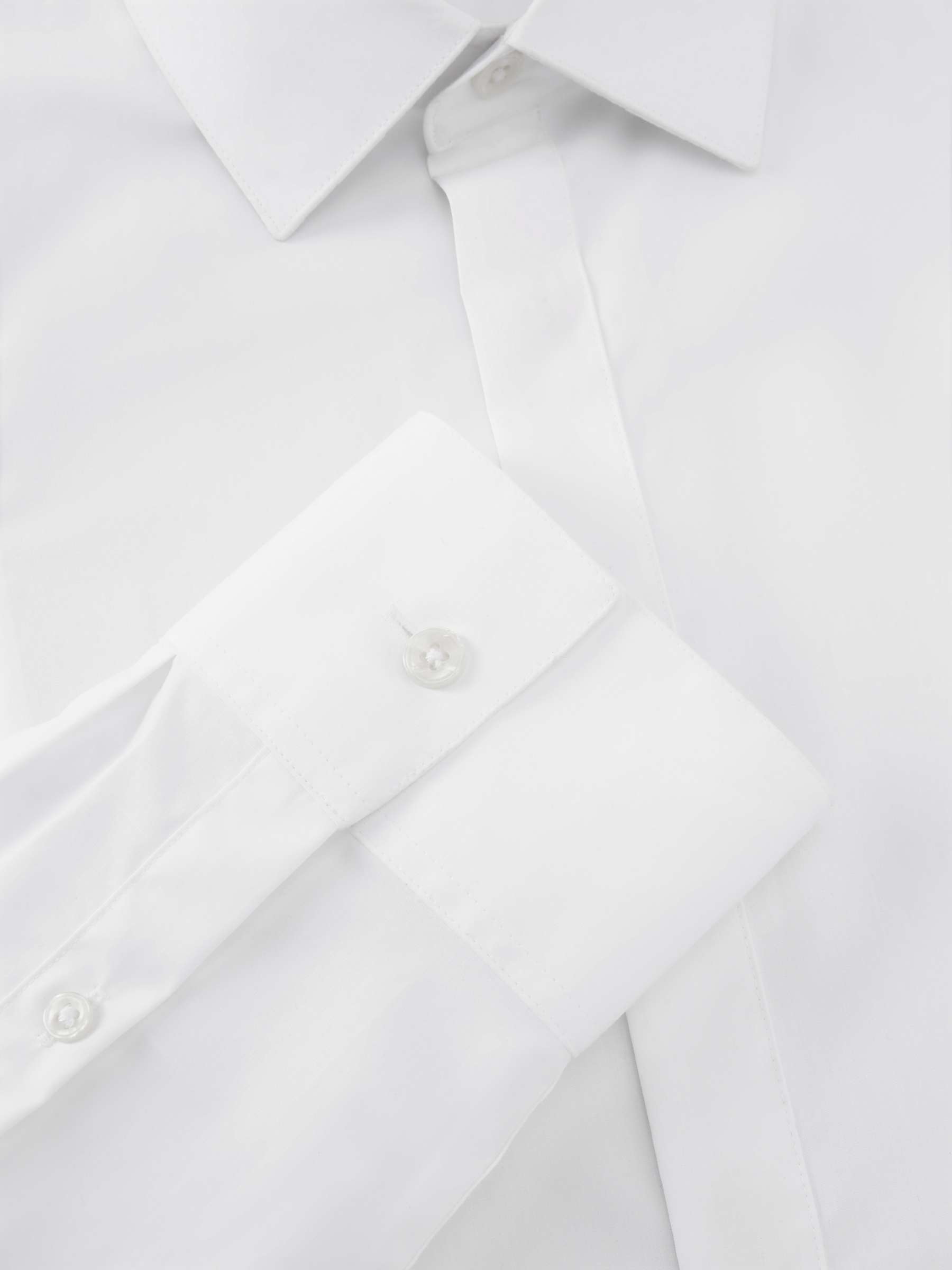 Buy Kin Poplin Dinner Shirt, White Online at johnlewis.com
