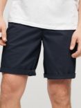 Superdry Slim Chino Shorts, Rinse Navy