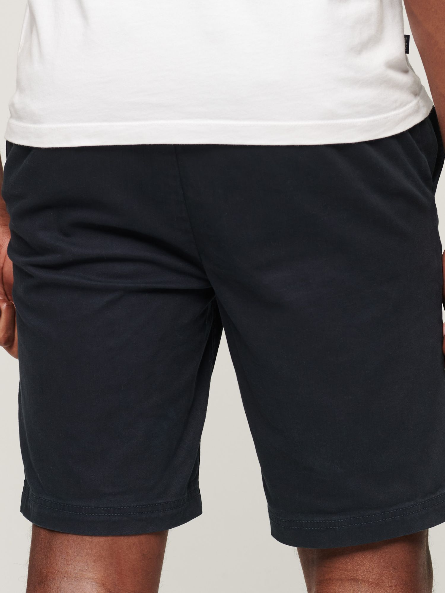 Superdry Officer Shorts, Eclipse Navy, 34R