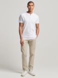 Superdry Slim Tapered Stretch Chinos, Beige