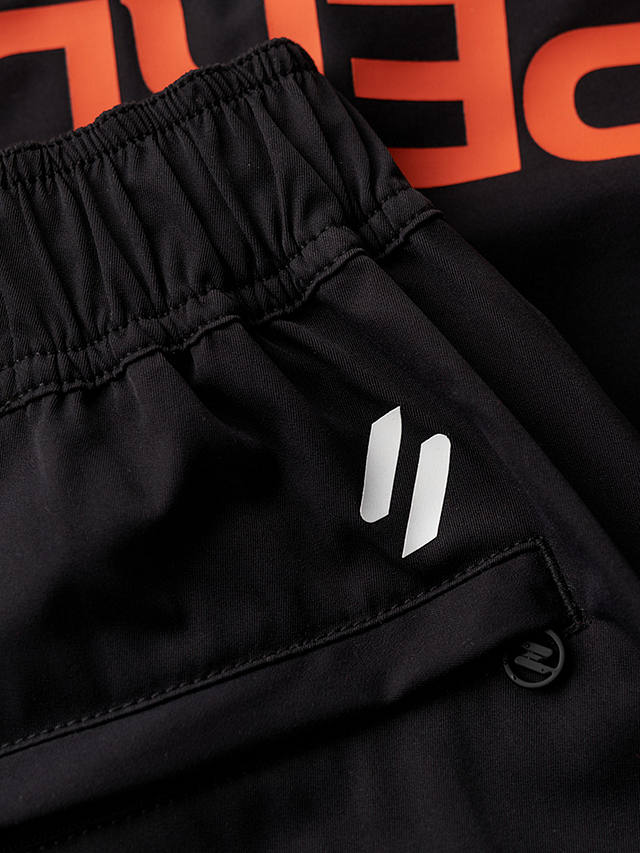 Superdry Sportswear Board Shorts, Black