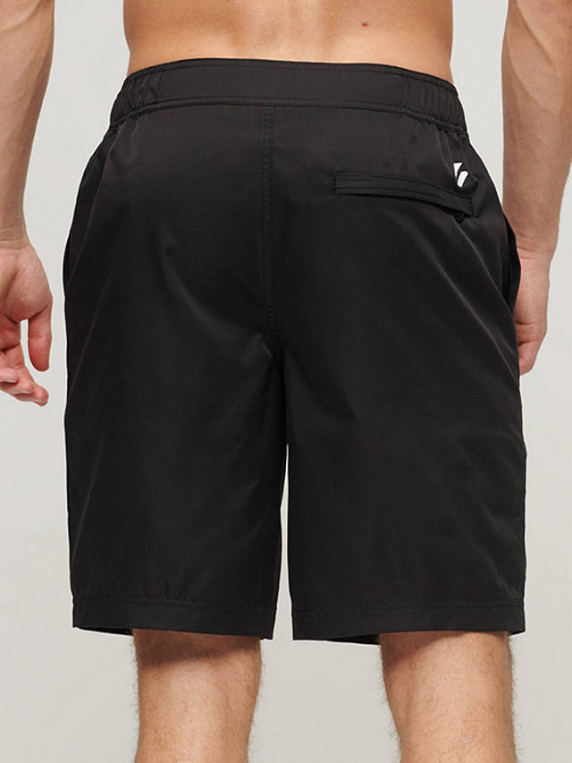 Superdry Sportswear Board Shorts, Black