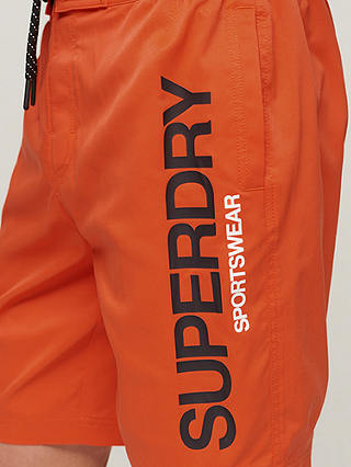 Superdry Sportswear Board Shorts, Orange