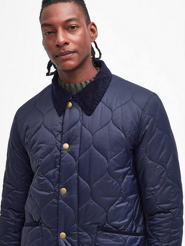 Barbour Tomorrow's Archive Malyk Quilted Jacket, Navy