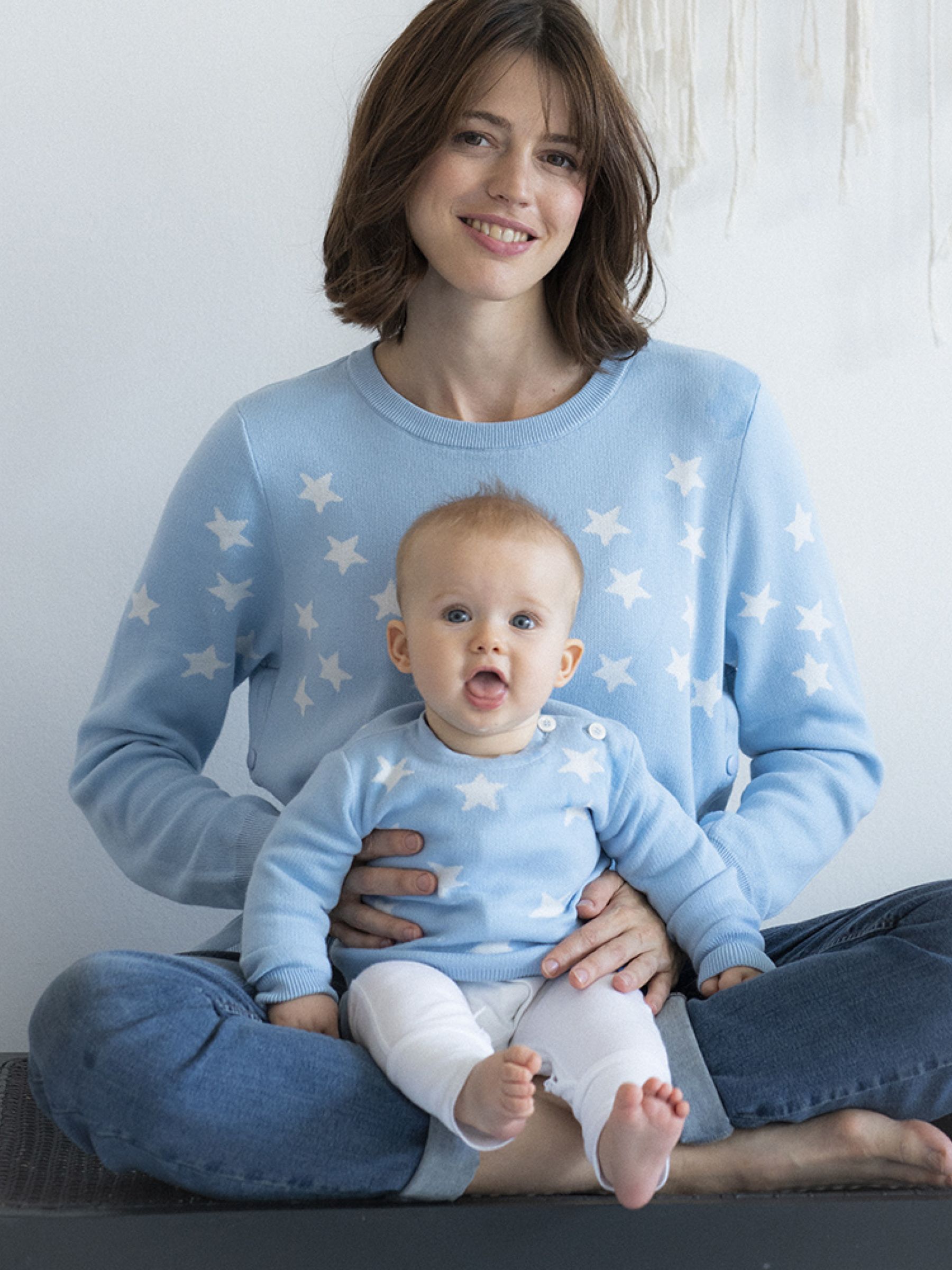 Mum and daughter matching clearance jumper