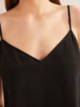 Boden Silk Cami Top, Black