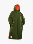 Red Pro Change Waterproof Robe Jacket, Parker Green