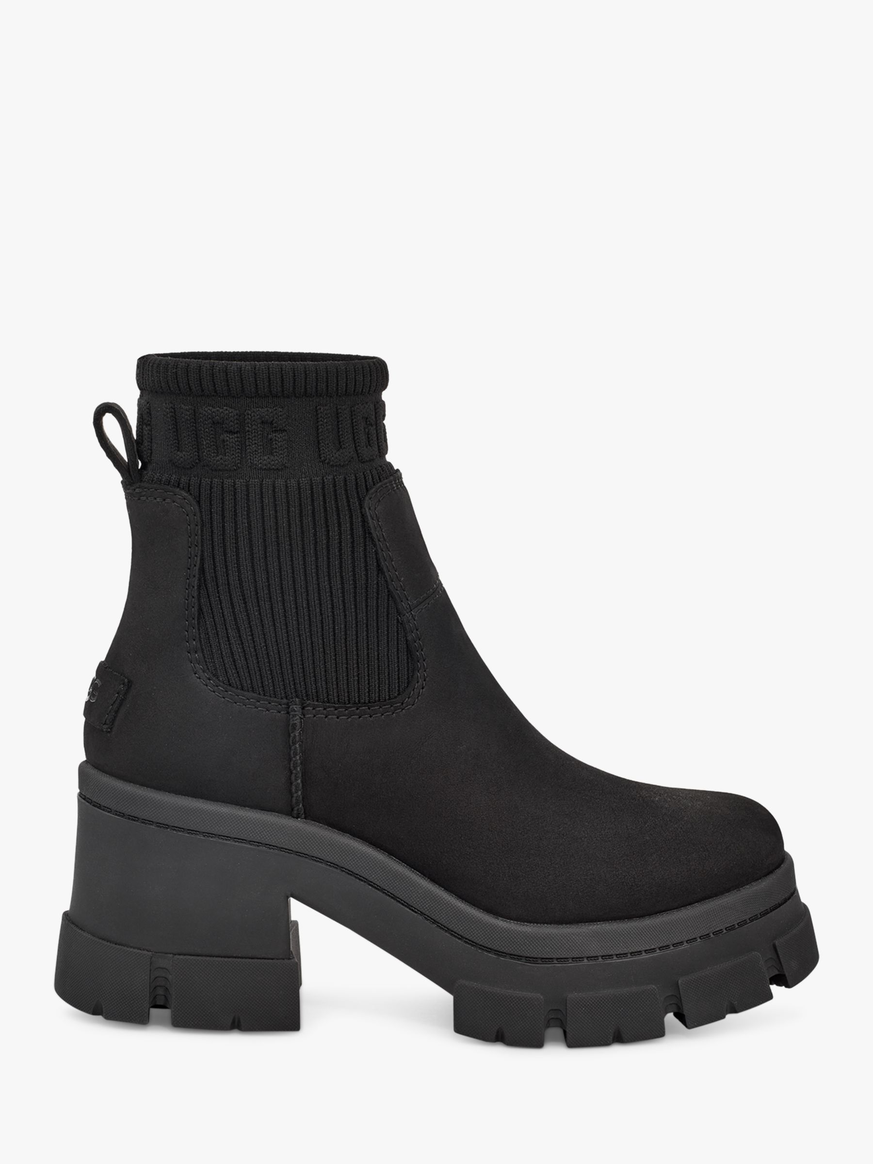 UGG Brooklyn Platform Heel Ankle Boots, Black