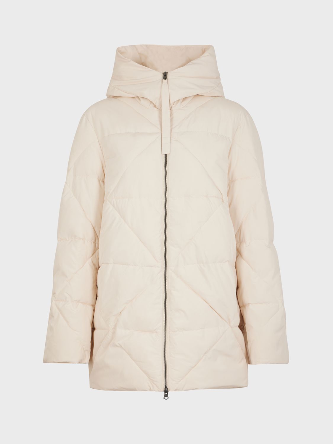 Gerard Darel Sanjay Quilted Coat, Cream at John Lewis & Partners