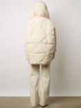 Gerard Darel Sanjay Quilted Coat, Cream