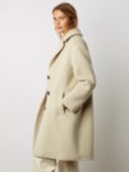 Gerard Darel Syma Plain Coat, Ecru