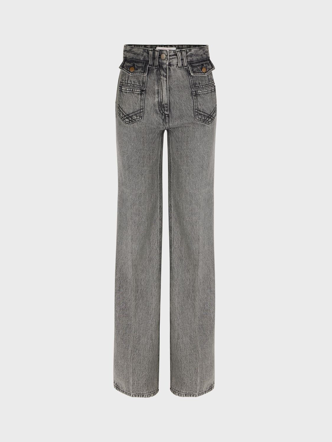 Gerard Darel Anna Bootcut Jeans, Charcoal, 12