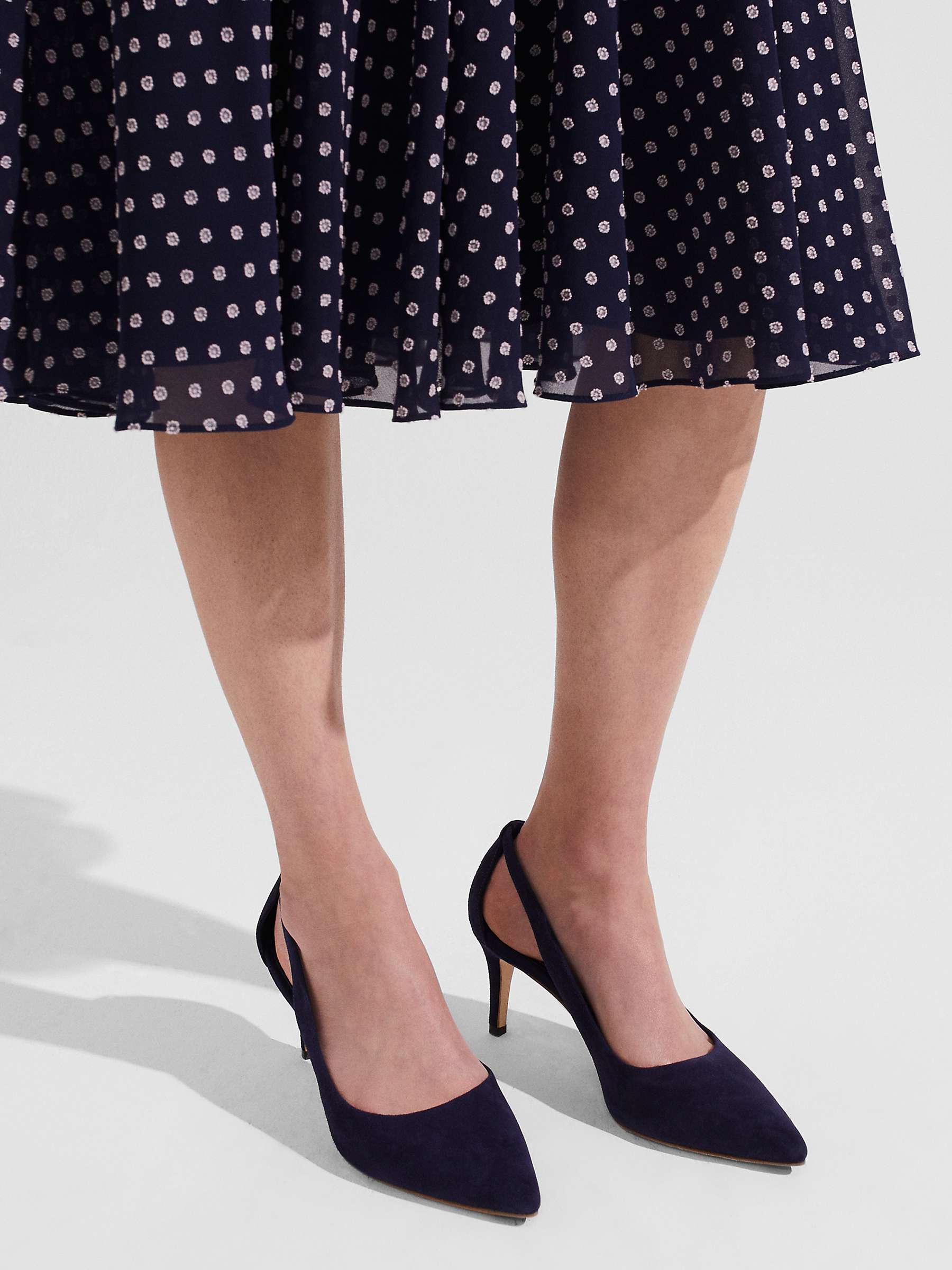 Buy Hobbs Natasha Cut Out Court Shoes Online at johnlewis.com