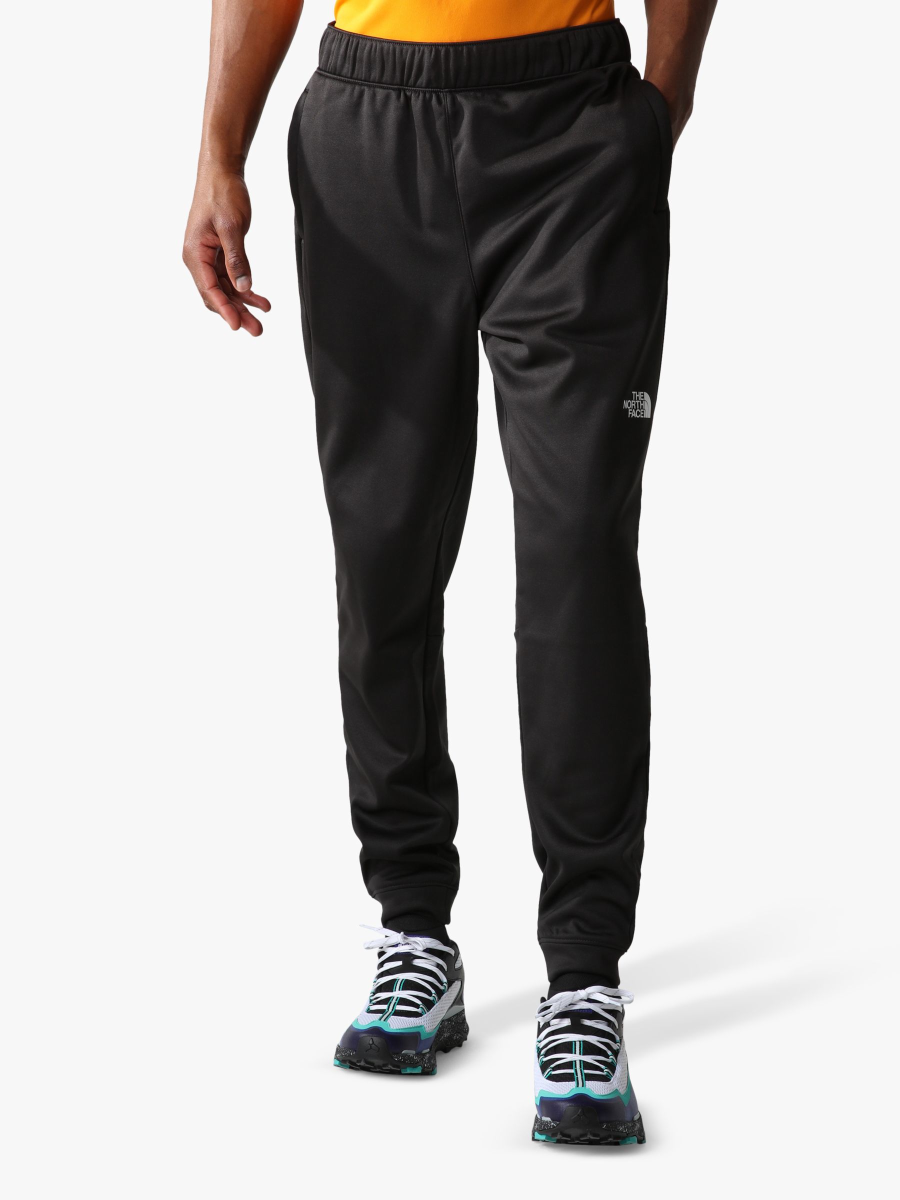 The North Face Reaxion Fleece Joggers, TNF Black at John Lewis & Partners