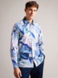 Ted Baker Clunie Abstract Floral Shirt, Multi