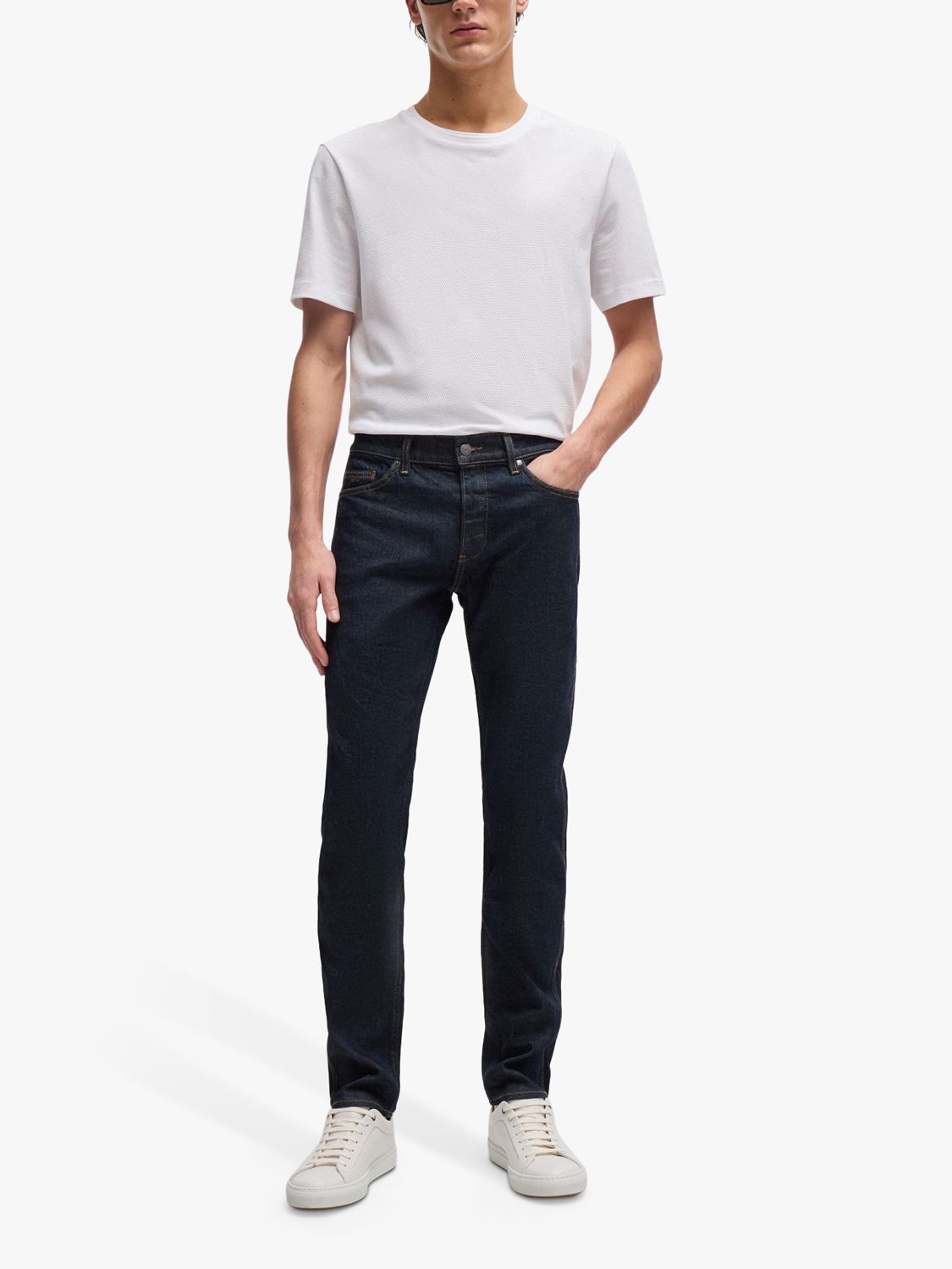 Buy BOSS Delaware3 Slim Fit Jeans Online at johnlewis.com