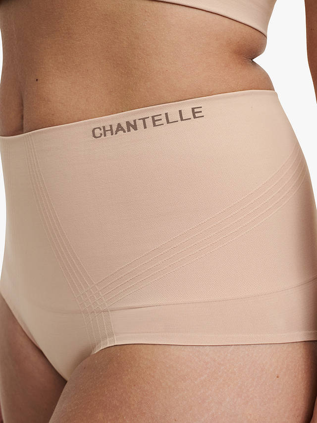 Chantelle Smooth Comfort Light Shaping High Waisted Briefs, Clay Nude