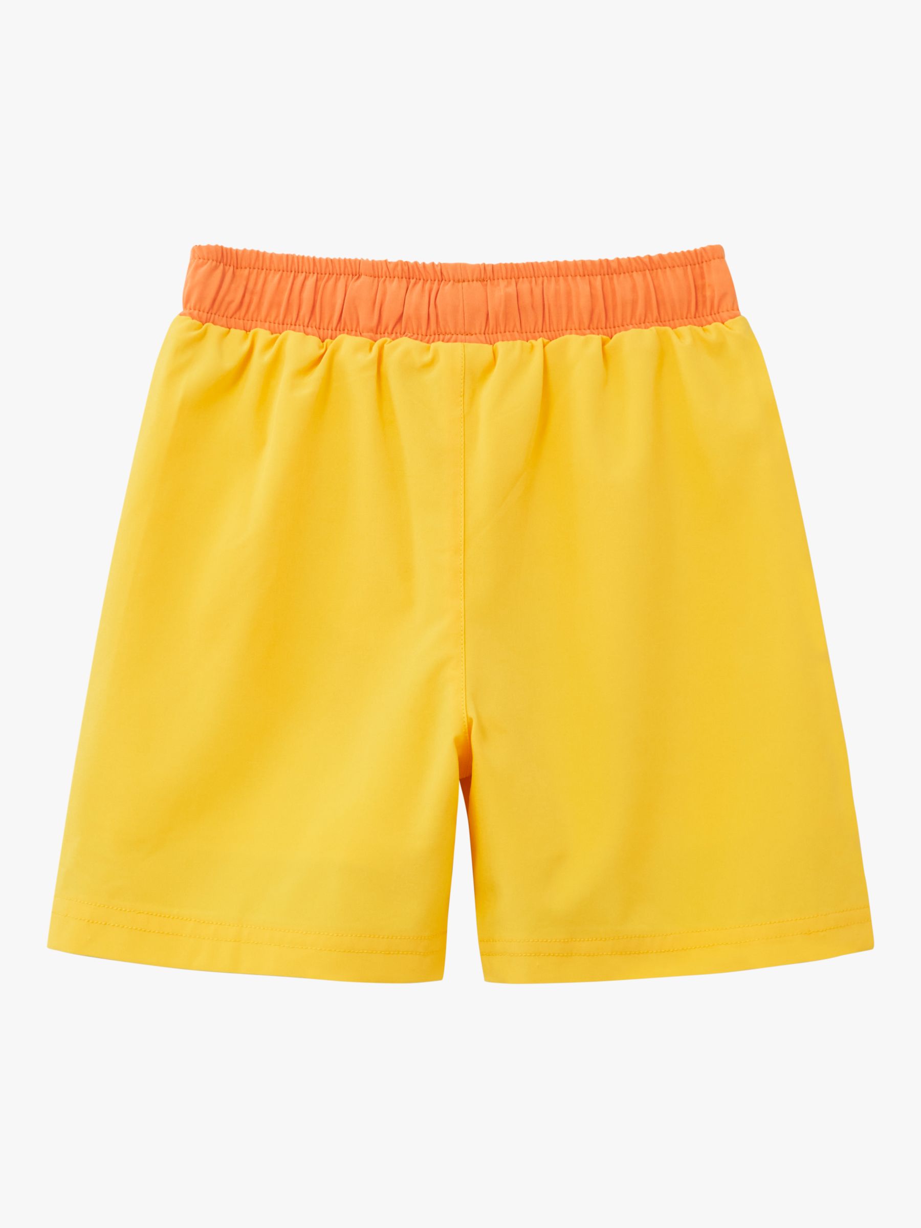 Roarsome Kids' Cub The Lion Swim Shorts, Mid Yellow, 1-2 years