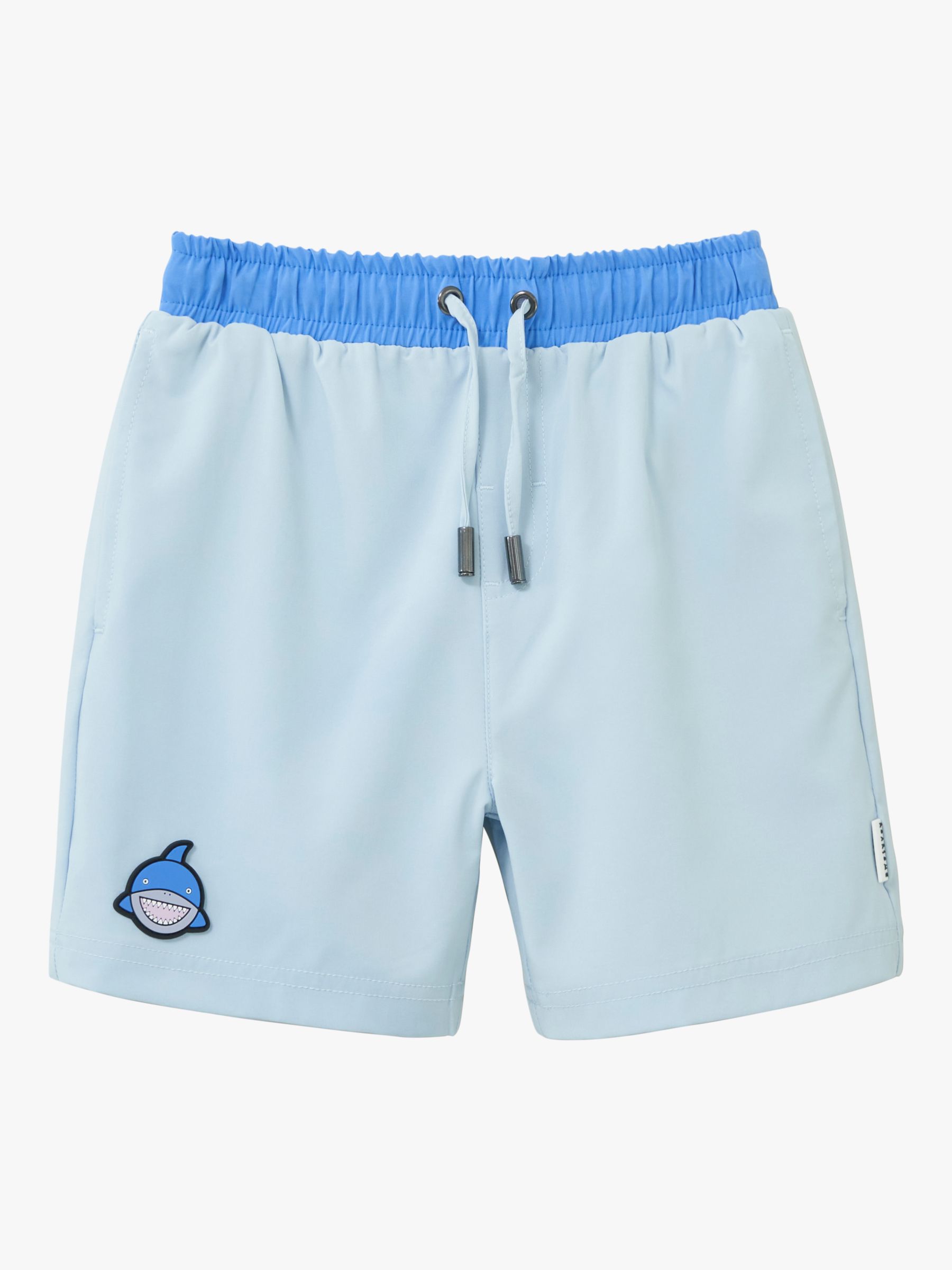 Roarsome Kids' Reef Swim Shorts, Light Blue, 2-3 years