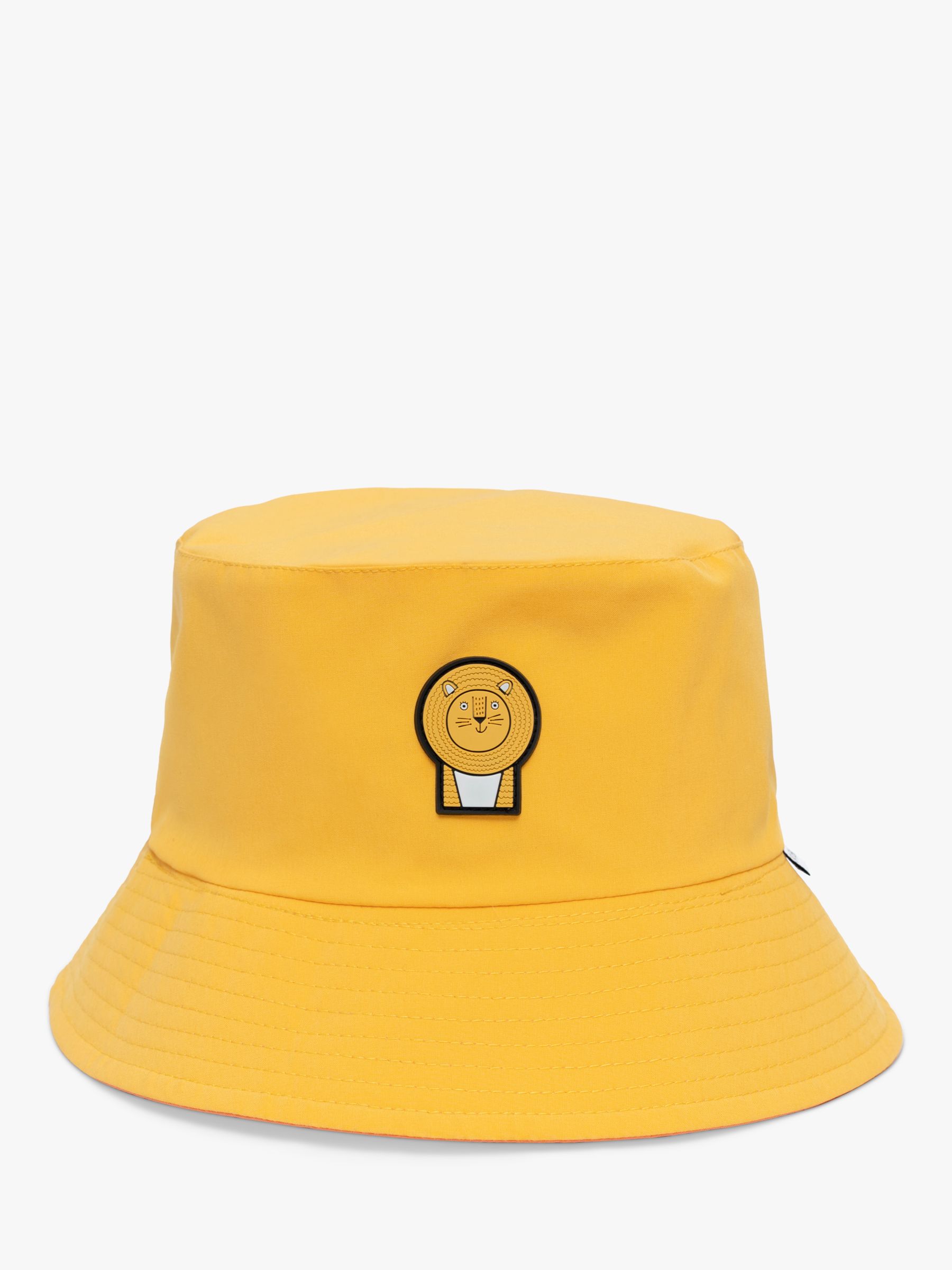 Buy Roarsome Kids' Waterproof Reversible Bucket Hat, Yellow Online at johnlewis.com
