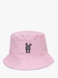 Roarsome Kids' Reversible Hop Sparkle Bucket Hat, Pink/Blue