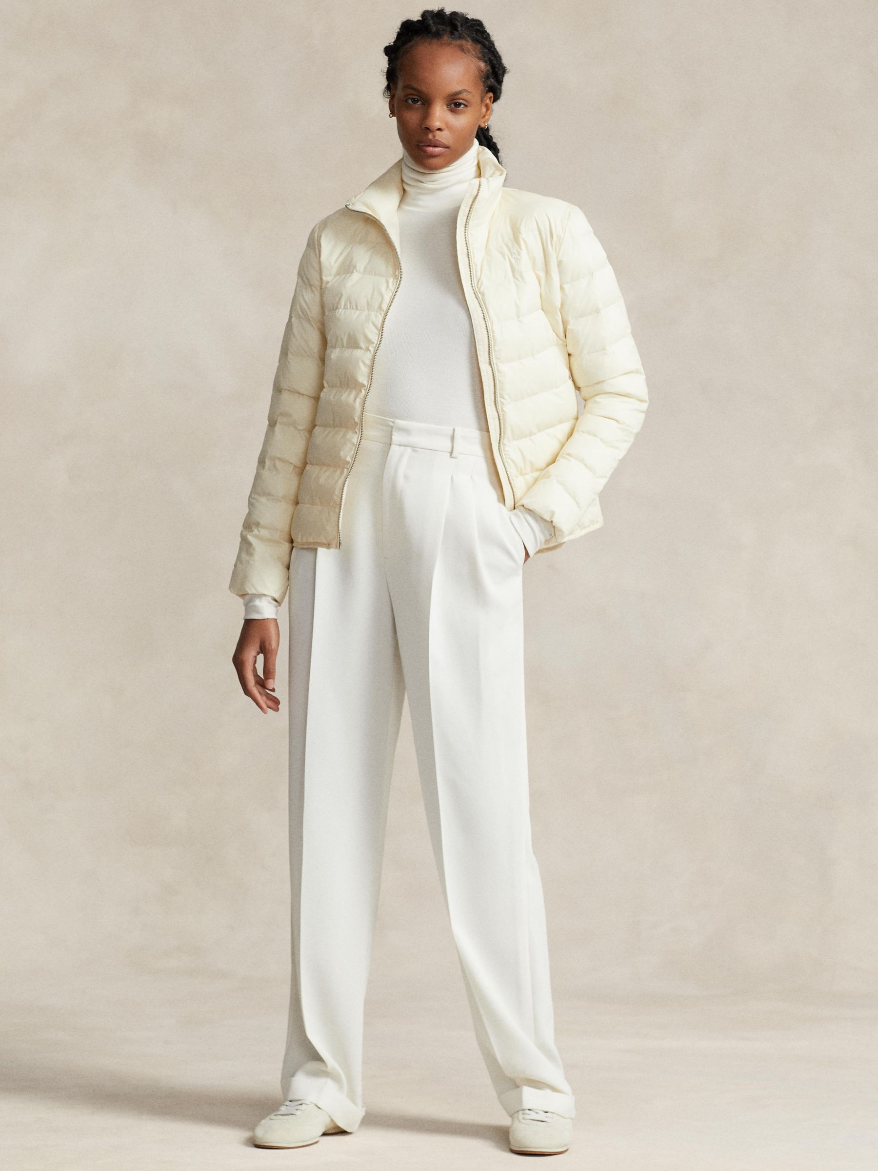 Polo Ralph Lauren Packable Quilted Jacket, Guide Cream