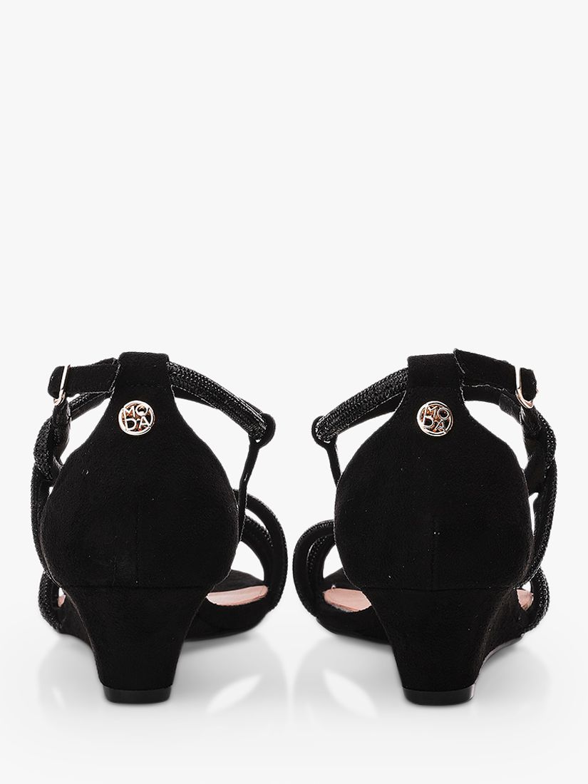 Buy Moda in Pelle Yazmina Suede Wedge Heel Sandals Online at johnlewis.com