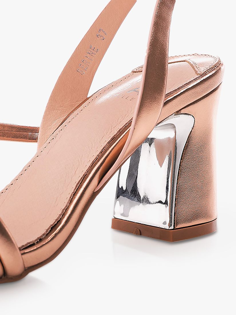 Buy Moda in Pelle Seriner Leather Block Heel Sandals Online at johnlewis.com